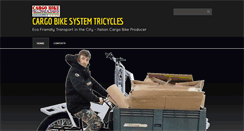 Desktop Screenshot of cargobikesystem.com